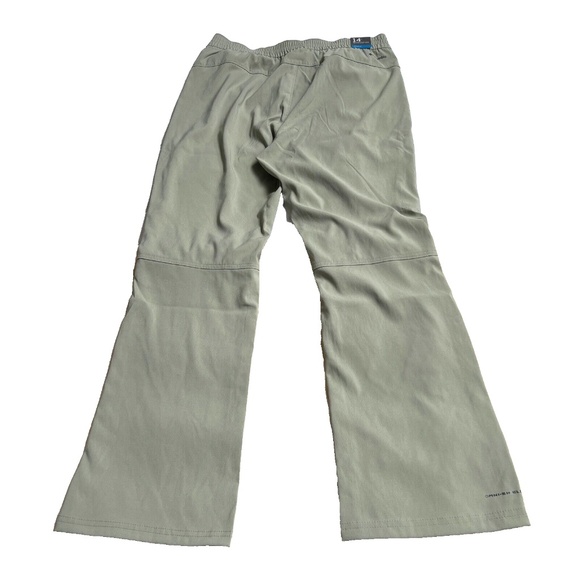 New Columbia Pants On The Go Hiking Green Size 14 Omni shield UPF Womens NWT - Picture 6 of 10